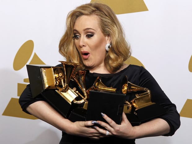 Adele triunfou no "Grammy 2012"