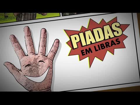 "Piadas em Libras" é um programa da TV INES