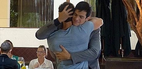 Félix e 'Anjinho' se reencontram em "Amor à Vida"