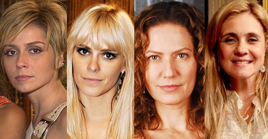 Bárbara, Leona, Flora e Carminha fizeram história na dramaturgia