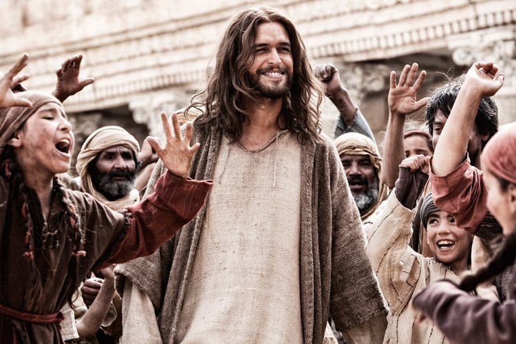 O Jesus da série americana "The Bible", que também será exibida pela Record