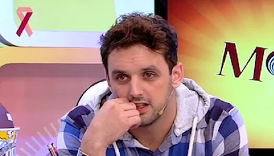 Rodrigo Capela no "Morning Show"