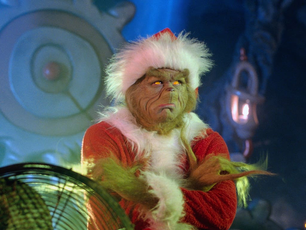 Fantasia Grinch Papai de Noel: O Grinch 2000 Filme Movie Natal