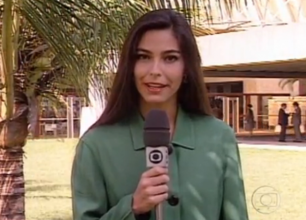 Valéria Monteiro foi a primeira mulher a apresentar o "Jornal Nacional"