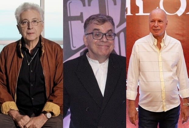Aguinaldo Silva é confundido com Walcyr Carrasco e Gilberto Braga